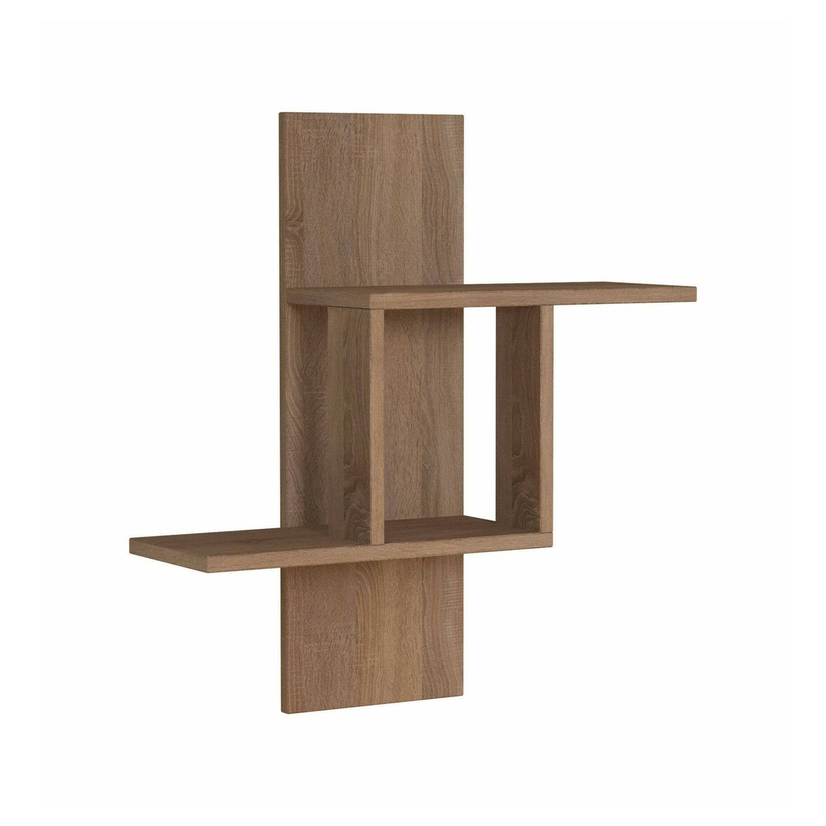 Dmora Regal Dmatej, Gestell, Wandregal, Mehrzweckregale, 64x20h70 cm, Eiche