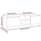 thumbnail of vidaXL TV-Schrank mit LED-Leuchten Sonoma-Eiche 120x30x35,5 cm