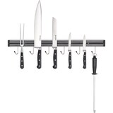 thumbnail of Support magnétique à couteaux et ustensiles avec crochets 450 mm - Stalgast