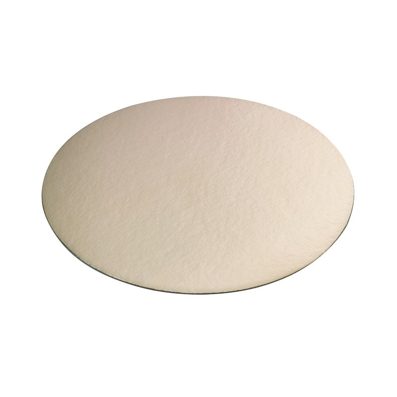 FHC - 100Pcs - Rond carton double face or noir
