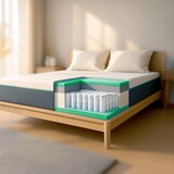 thumbnail of Tweepersoonsmatras 160 X 200 | Memory Breeze + pocketveren | 25 cm | Medisch | Ademend en antibacterieel