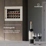 thumbnail of Klarstein Vinsider Victoria 28 Weinkühlschrank | 28 Flaschen | Touch | UV-Schutz | LED | leise | 2 Regale Vintage-Creme