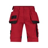 thumbnail of DASSY® Bionic Arbeitsshorts mit Holstertaschen | D-FX Flex | Mech. Stretch | Cordura® | Art.-Nr. 250071 rot/schwarz 62