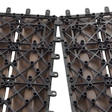 thumbnail of tectake Set tuintegels Tegulas, WPC in houtlook - bruin, Set van 22 - 406014