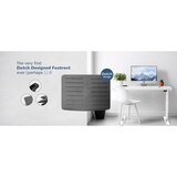 thumbnail of DESQ | Voetensteun | Hoogte 90 mm | Groot platform | Zwart