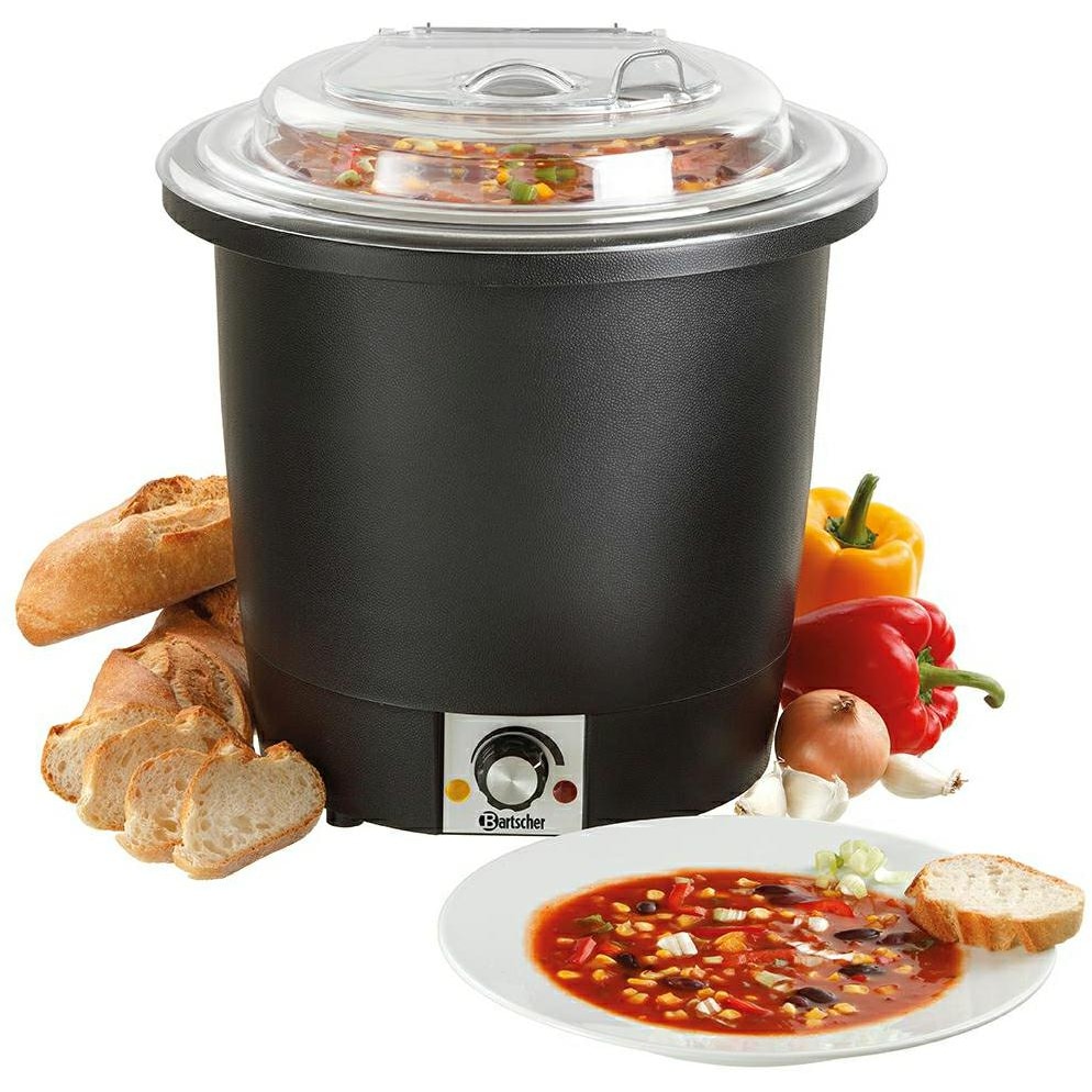 Soepketel | Zwart | 10L | 230V | 330x330x380(h)mm