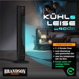 thumbnail of Brandson Turmventilator mit Fernbedienung, 40 W, Aromafach, Oszillation, 3 Modi, Timer, leise, 2in1 Diffusor, 105 cm