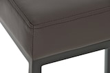 thumbnail of Décoshop26 - Brauner Barhocker aus Kunststoff mit schwarzen Metallbeinen modernes Design 10_0000429