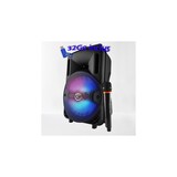 thumbnail of Enceinte sonorisation batterie 8" 400W à LEDs RVB USB/SD/BT + Micro VHF+clé USB 32Go - MyDJ Djoon08