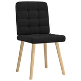 thumbnail of vidaXL Esszimmerstühle 4 Stk. Schwarz Stoff