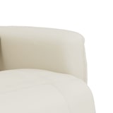 thumbnail of vidaXL Massagesessel mit Fußteil Creme Kunstleder