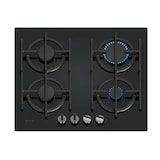 thumbnail of NEFF table de cuisson à gaz 59cm 4 feux noir 7500w noir T26PIP4S0