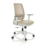 thumbnail of Bürostuhl / Drehstuhl PROFONDO ECO W Netzstoff / Stoff beige hjh OFFICE