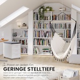 thumbnail of bümö Regal Ahorn, Standregal aus Holz für 5 Ordnerhöhen - Bücherregal 80 cm breit, Aktenregal für Ordner & Bücher, Büroregal, Holzregal, Ordnerregal,