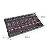 thumbnail of Table De Mixage 16 Canaux Avec Alimentation 48V Bluetooth Et USB YONIS