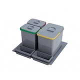 thumbnail of Pattumiera sottolavello Pratiko600 tre secchi