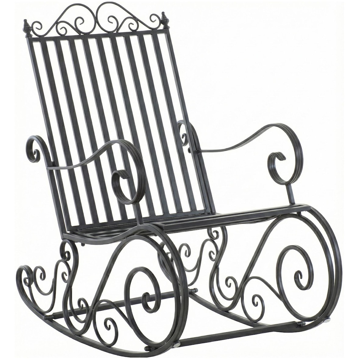 Fauteuil à bascule Smilla Anthracite