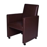 thumbnail of vidaXL Eetkamerstoelen 2 st kunstleer bruin