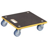 thumbnail of WAGNER Transporthilfe Multiplex MAXIGRIP - 38 x 38 x 11 cm, softe Rollen Ø 75 mm, Tragkraft 300 kg - 20134001