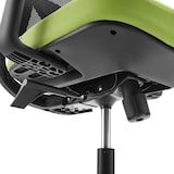 thumbnail of Bürostuhl / Drehstuhl SEDITO Sitz Stoff / Rücken Netzstoff schwarz / grün hjh OFFICE