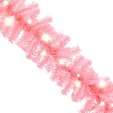 thumbnail of Weihnachtsgirlande mit LED-Lichtern 20 m Rosa