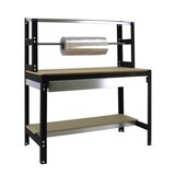 thumbnail of PROREGAL Table d'emballage BUFFALO avec tiroir | HxLxP 84x90x76cm | Capacité de charge 400kg | anthracite