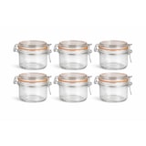 thumbnail of Set van 6 Glazen Weckpotjes 200 ml