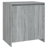 thumbnail of Helloshop26 - Aparador cómoda armario mueble de almacenaje organizador cocina salón juego de 2 madera de ingeniería Sonoma gris 02_0036980