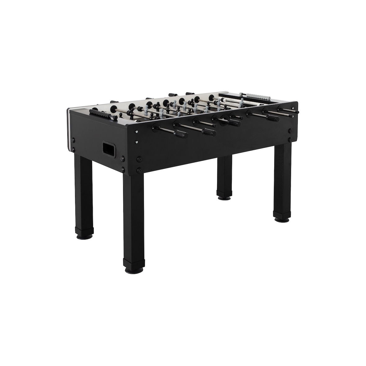 Profi Kickertisch Tischkicker "Meisterkicker" in Schwarz