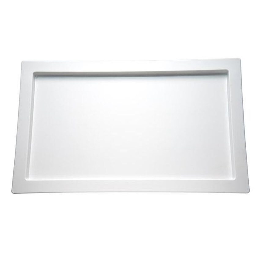 Servierplatte GN 1/3 FRAMES Weiß aus Melamin