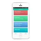 thumbnail of OLYMPIA Alarmanlage  Funk Haus Mobiilheim Alarmsystem App-gesteuert plug&play As302