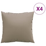 thumbnail of vidaXL Sofakissen 4 Stk. Taupe 40x40 cm Stoff