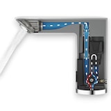 thumbnail of Rubinetto intelligente a fotocellula per lavabo bagno con batteria esterna 6V Bau Cosmopolitan E Grohe
