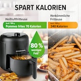 thumbnail of GOURMETmaxx Heißluft-Fritteuse 2,3l - schwarz