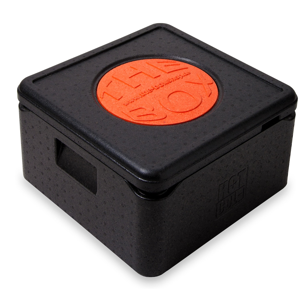 The Box Thermobox Pizza groß - Volumen: 41 x 41 x 33 cm (32 Liter) - Nutzhöhe: 26,5 cm - 1 Isolierbox aus EPP Kunststoff