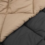 thumbnail of vidaXL Winterbettdecke Anthrazit und Taupe 200 x 140 cm Mikrofaser