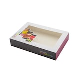 thumbnail of Coffret pâtissier décor Instant Goumand avec fenêtre 435x295x80 par 50 pièces JORIDEAL