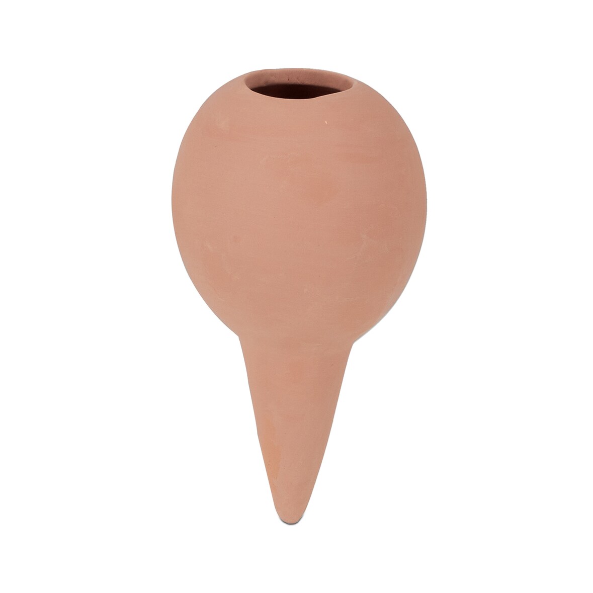 Relaxdays Tonkegel Bewässerung, 4er Set, Gießkugel für Zimmerpflanzen und Balkonkästen, H x D: 11,5 x 6 cm, terrakotta