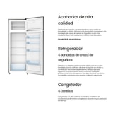 thumbnail of Frigorífico INFINITON de duas portas FG-239D16XEV2, 239 litros, 160 cm, DESCONGELAÇÃO, Cíclico, E, Inox