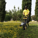 thumbnail of GARLAND SIOUX 1255ZSG-V23 - Cortacésped de gasolina con motor de 4 tiempos OHV de 196 c.c. con arranque manual. Ideal para jardines de hasta 1.750 m2