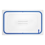 thumbnail of HENDI Deksel voor GN containers polypropyleen, GN 1/1, Transparant, 530x325mm