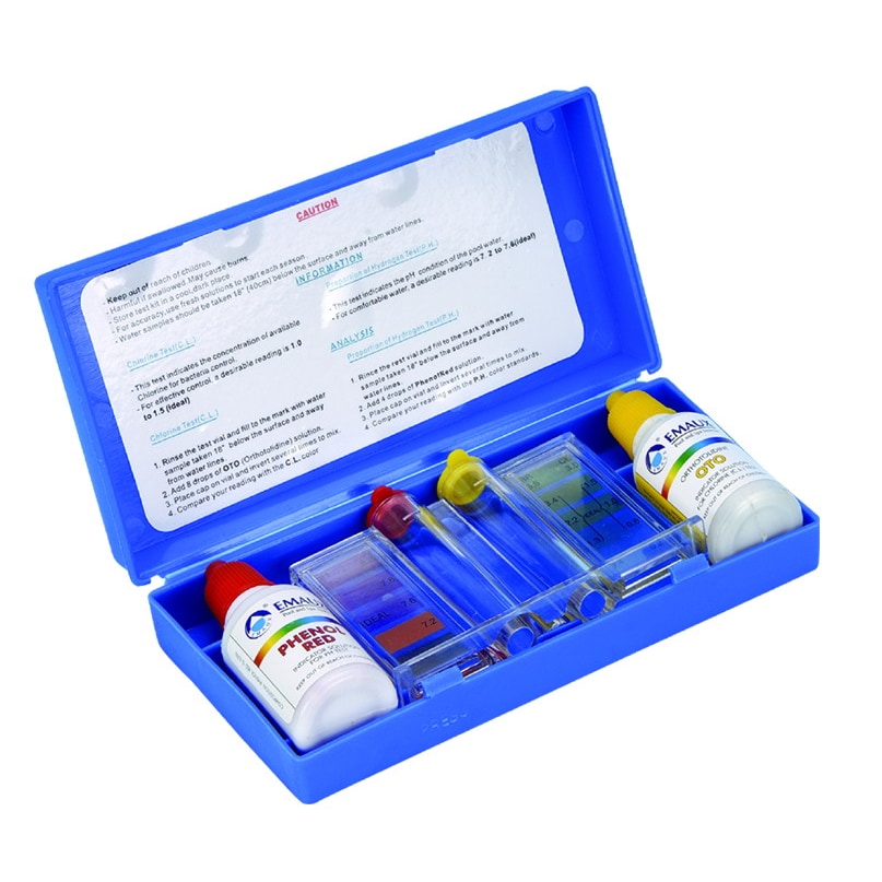 Kit Analizador Cloro Y Ph Mod. Tk029C