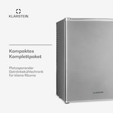 thumbnail of Happy Hour 33 Minibar 33L 5-15°C EEK G 25dB LED-Licht Silber