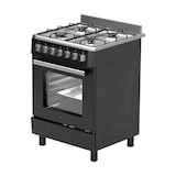 thumbnail of Wiggo WO-E609R(BX) Vrijstaande Gasfornuis - 60 cm - Zwart