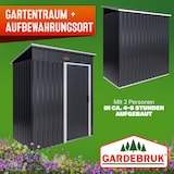 thumbnail of GARDEBRUK® Geräteschuppen 162x181x86cm
