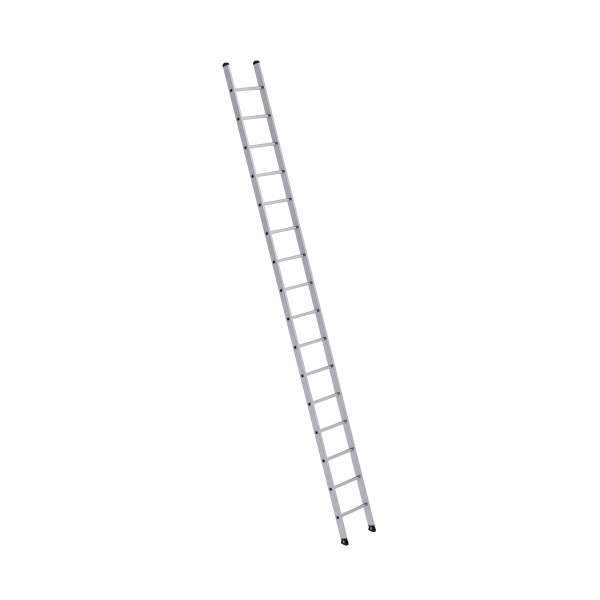 Sprossen-Anlegeleiter ohne Traverse 16 Sprossen