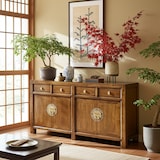 thumbnail of OPIUM OUTLET Asia Meubles Commode Buffet Armoire de mariage sideboard console chiffonnier 31196 marron asiatique chinois oriental entièrement monté