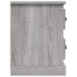 thumbnail of Mueble de TV madera contrachapada gris Sonoma 102x35,5x47,5 cm