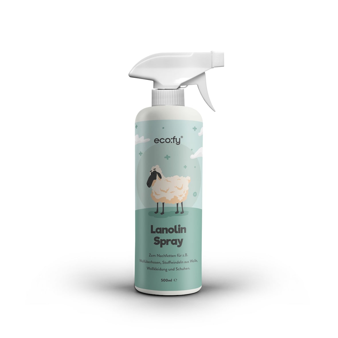 eco:fy Lanolina en spray - 500ml - grasa de lana líquida para un cuidado rápido