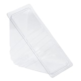 thumbnail of 1000x DUNIFORM Pappbox für Sandwichecken 181 x 96 x 85 mm Transparent ungeteilt